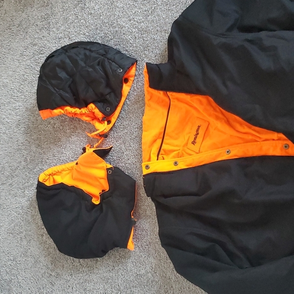 Preowned, Black/Orange hunting coat. - Picture 9 of 13